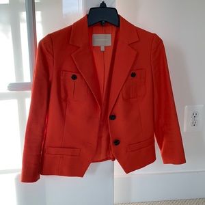 Women’s orange Banana Republic blazer/jacket